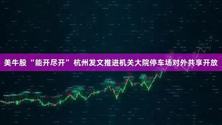 美牛股 “能开尽开” 杭州发文推进机关大院停车场对外共享开放